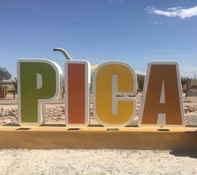 Letrero de Pica